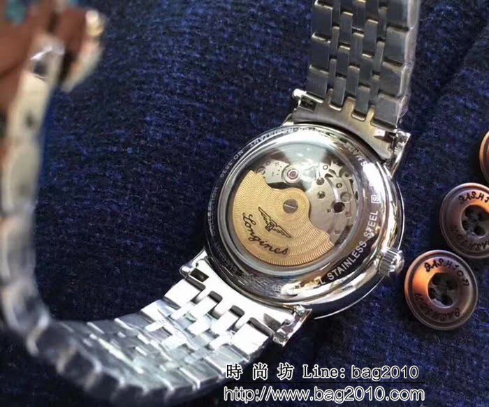 LONGINES浪琴 全新升級博雅系列 時尚男士腕表 WSS1202